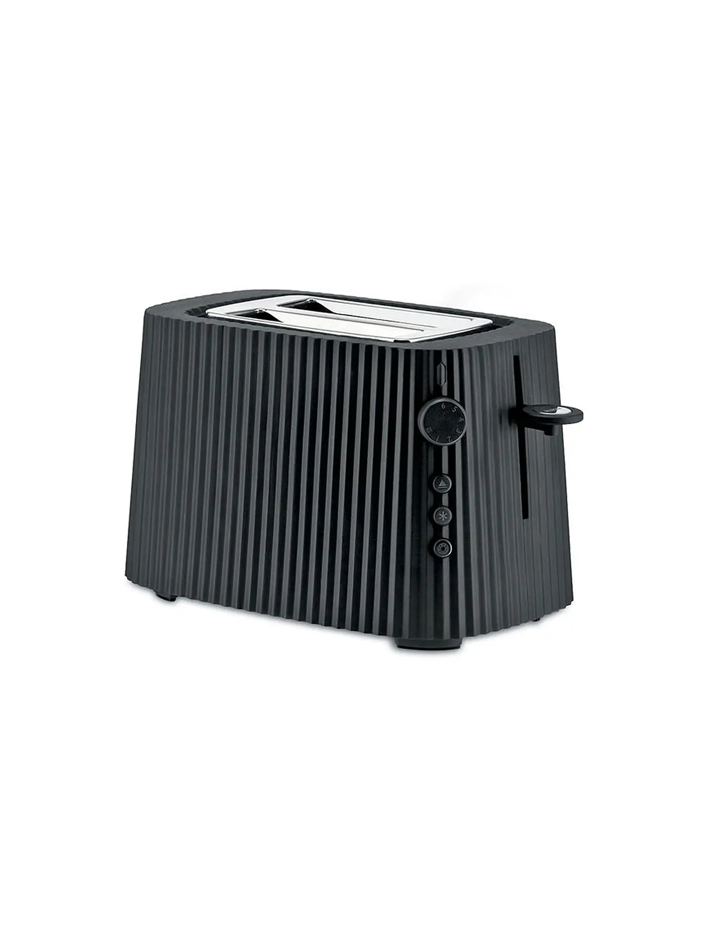 ALESSI | Toaster Plisse Rot MDL08 R | schwarz